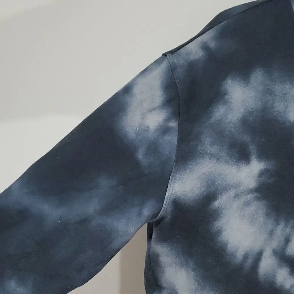 𝅺champion medium blue and grey hoodie - Picture 5 of 7